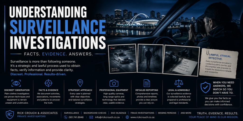 understanding surveillance investigations
