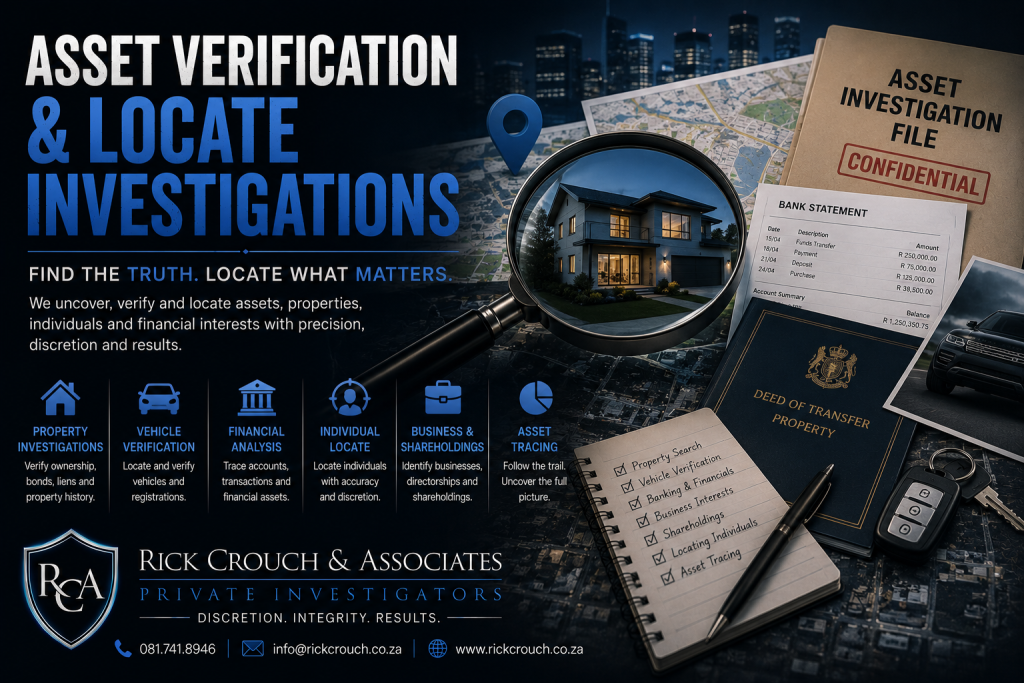 asset locate investigations